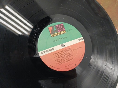LED ZEPPELIN II ATLANTIC SD-19127 LP VG+ gatefold No UPC - Imagen 5 de 23