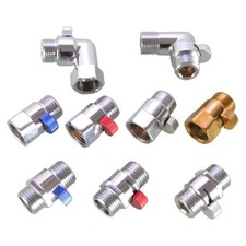 For Shower Head Hand Water Saver Accessories Flow Quick Control Shut Off Valve