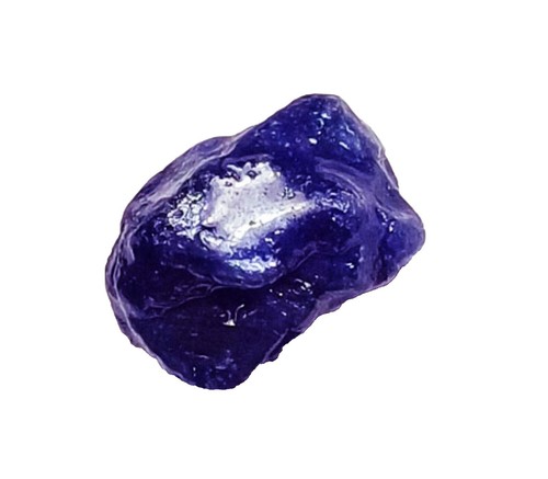 Natural Uncut 107.00 Ct Blue Tanzanite Raw Rough CERTIFIED Loose
