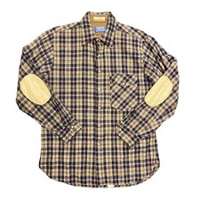 Vintage Pendleton Rare LOBO Plaid Made in USA Virgin WOOL Adult Size Large