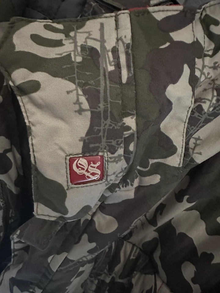 Vintage Quicksilver Camo Snowboard Ski Jacket Mens Medium - Image 2 of 4