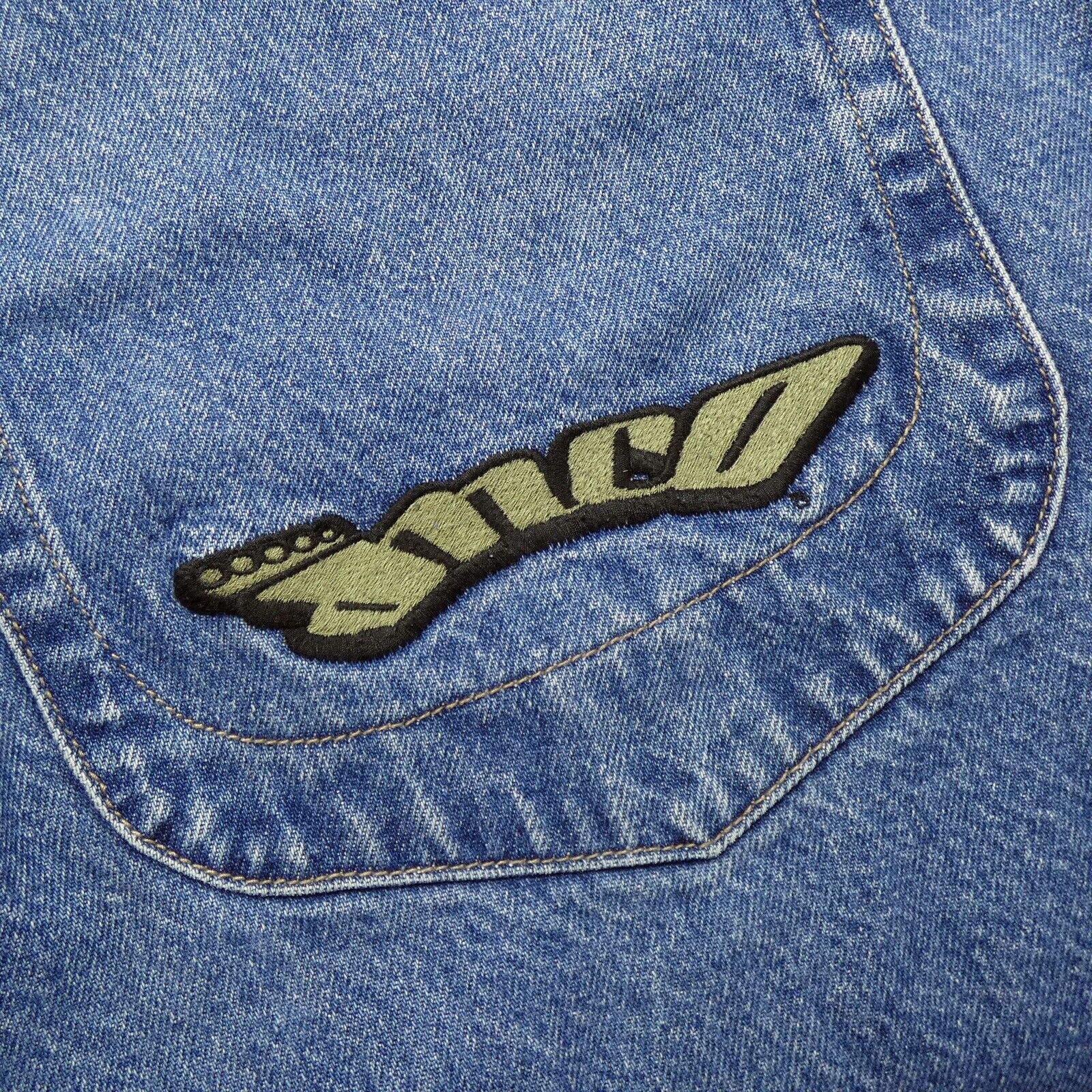 skarp besked meget fint Vintage JNCO Jeans Mens Wide Leg Denim Rave Skater Baggy 90s 33 X 30 Crown  Rare | eBay