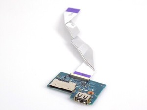 Dell  01JY9Y Ersatzteil: USB SD Card Reader Board Platine für Latitude 3570