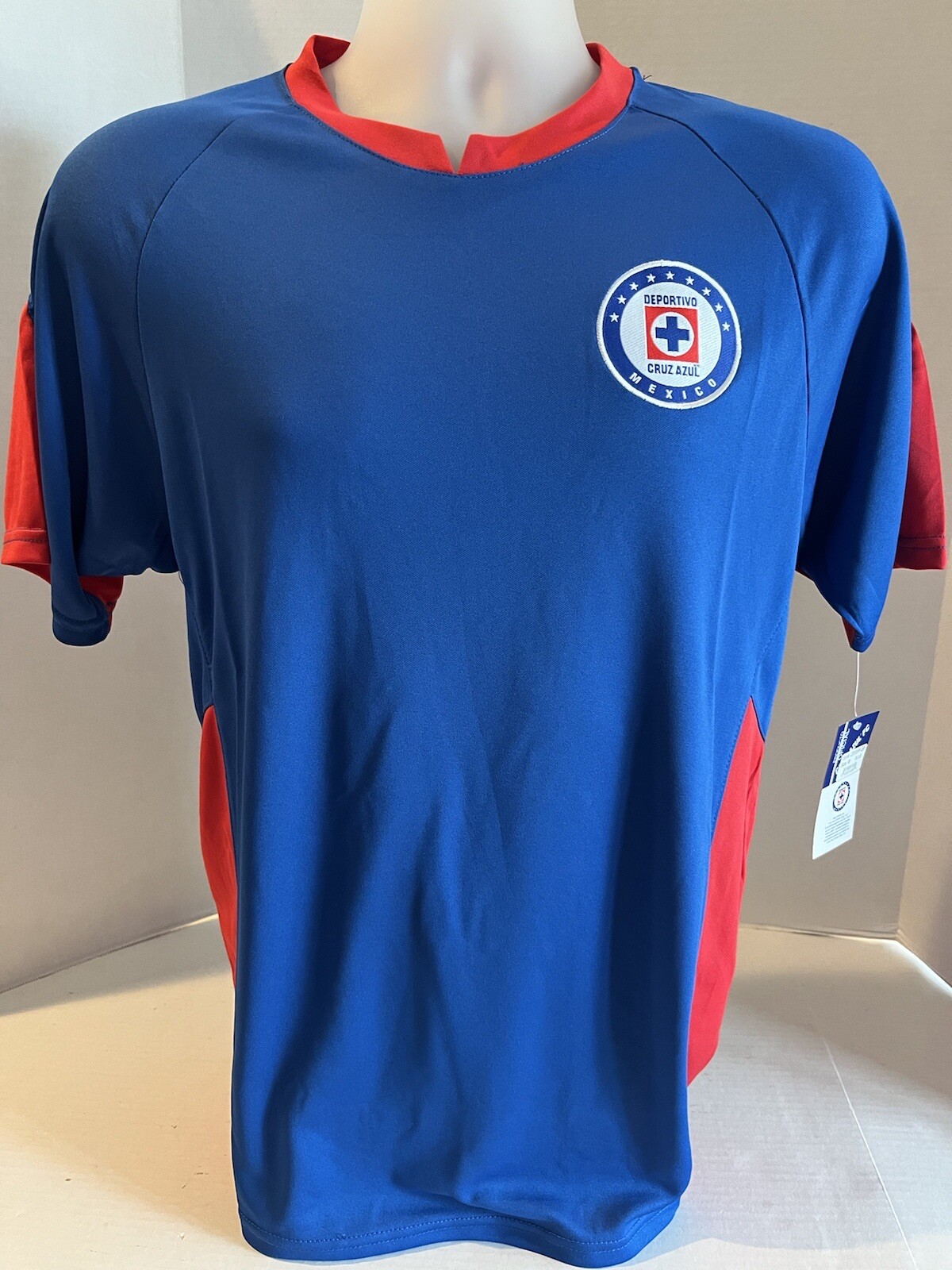 Brand New Deportivo Cruz Azul FC Mexico Soccer Jersey Blue Size Medium