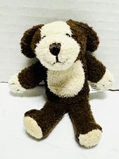 Mary Meyer Mini Brown Puppy Dog Plush Stuffed Animal 2001 3.5”