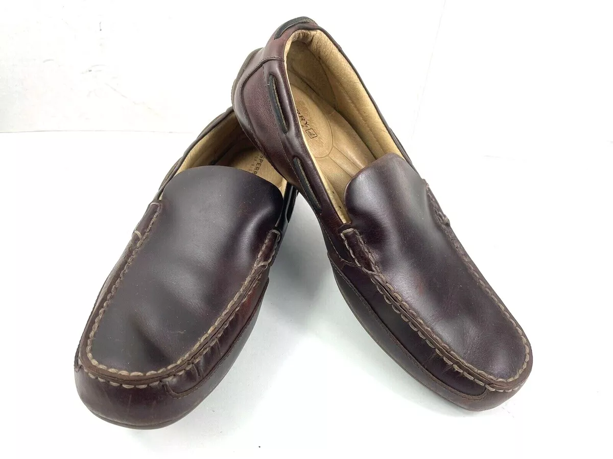 Sperry Top sider Hampden Venetian Mens Shoes Brown 9.5 M Leather
