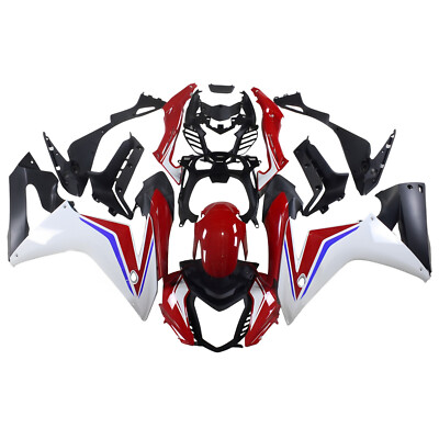 Injection Red White Bodywork for Honda CBR650F 2014-2019 ABS Plastic Fairing Kit