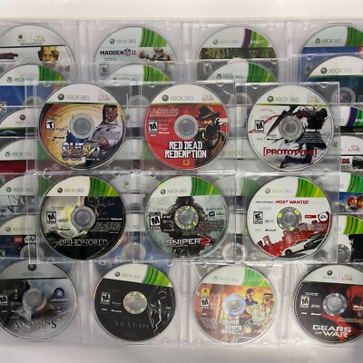 Storage Xbox Game Cd Price Xbox 360 Game Collection Pick And