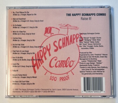 Happy Schnapps Combo Raise It! CD Bears Still Suck Polka Fleet