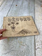 1937 Paris interiors Parisian French Decor book Historical document BEAUTIFUL v