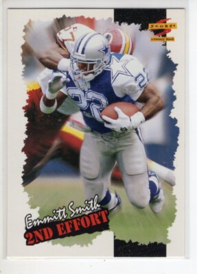 1996 SCORE PINNACLE EMMITT SMITH FOOTBALL CARD #251 EX