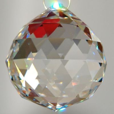 10 Stück 30 mm hochwertige K9 klare Kristallkugeln Tropfen