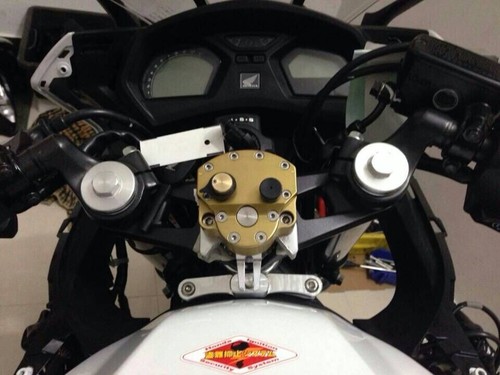 For 2014-2018 HONDA CBR 650F Front Steering Damper Stabilizer w/Mounting Bracket - Picture 11 of 12