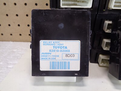 COROLLA VIBE MATRIX 2009 TO 2010 RELAY ASSEMBLY RUNNING LIGHT