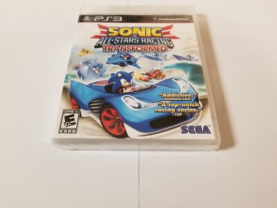 Sonic & All-Stars Racing Transformed Sony PlayStation 3 PS3 new