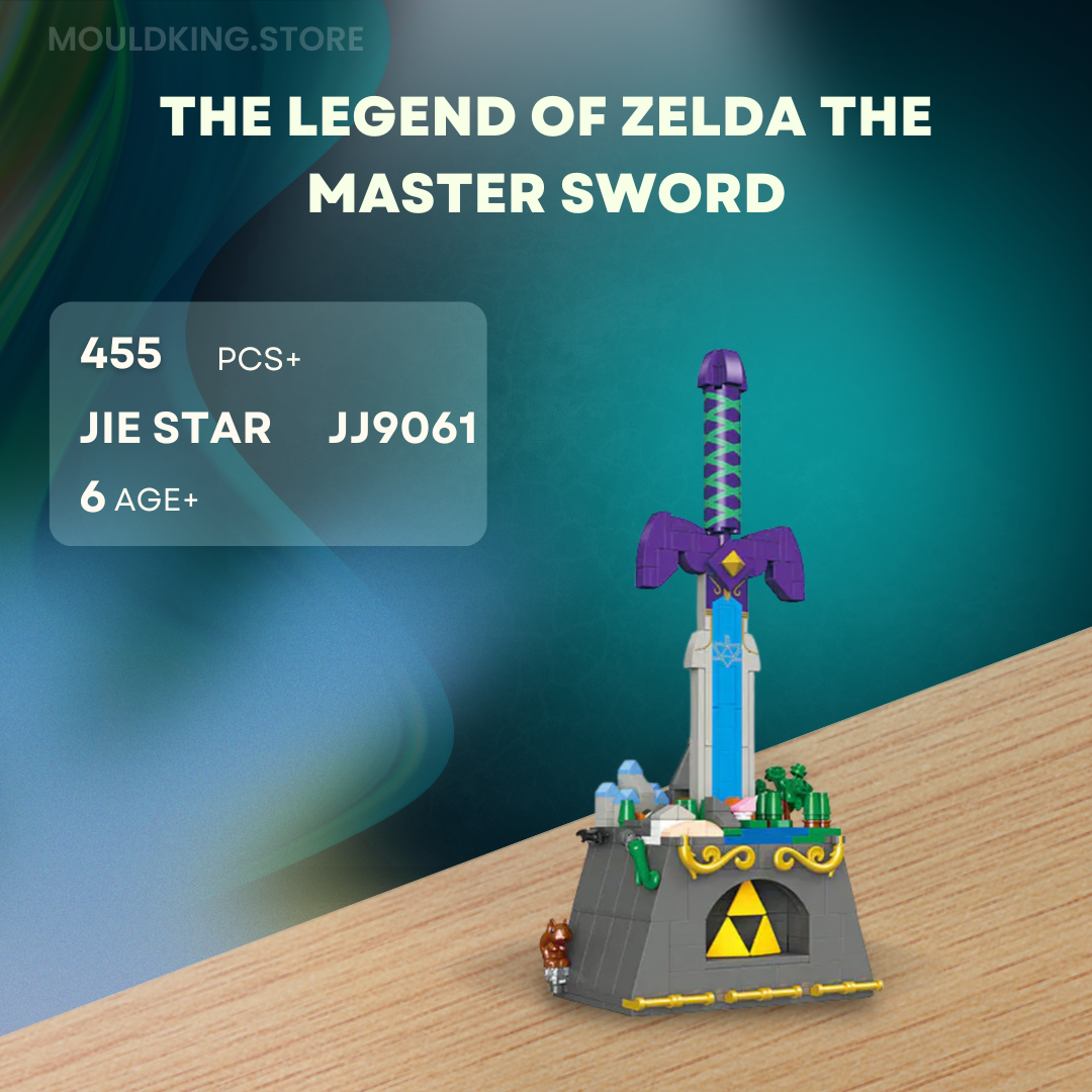 JIESTAR JJ9061 The Legend of Zelda The Master Sword with 455