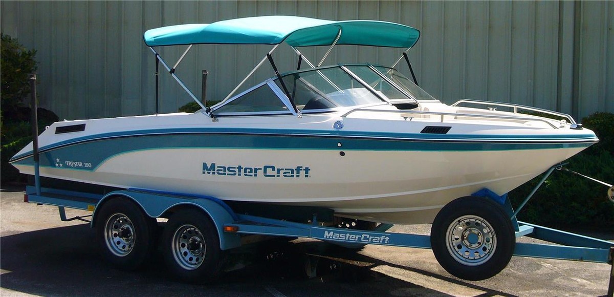 6.25oz BOAT BIMINI TOP SET FITS SKEETER ZX 200 DC PTM O/B 2006