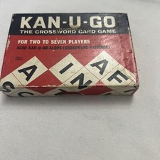 Vintage KAN- U - GO Card Game Circa Kate 50/60