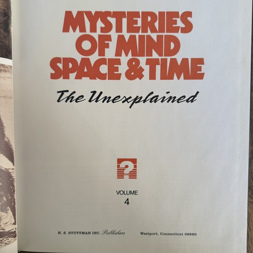 Mysteries Of Mind Space Time The Unexplained 18 Volumes Hardcover Incomplete Set - Picture 5 of 21