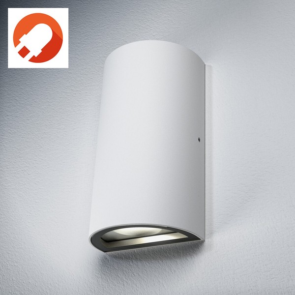 Ledvance Endura Style Updown 12W Led WandaußEnleuchte AußEnlampe Weiß-image