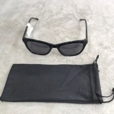 DKNY Black Oval Women's Sunglasses New