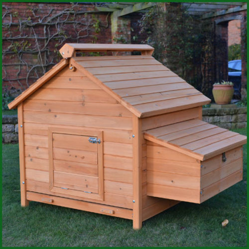 Details About Chicken Coop Run Hen House Poultry Ark Home Nest Box Coup Coops Rabbit Hutch