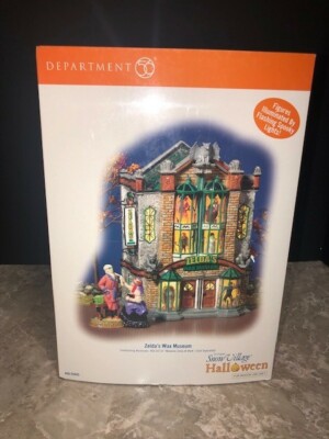 Department 56 Halloween Village Zelda’s Wax Museum SKU: 56.54605 