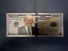 Silver Foil US DONALD TRUMP $1000 Dollar Bill Republican Collection - ED22 — photo 1