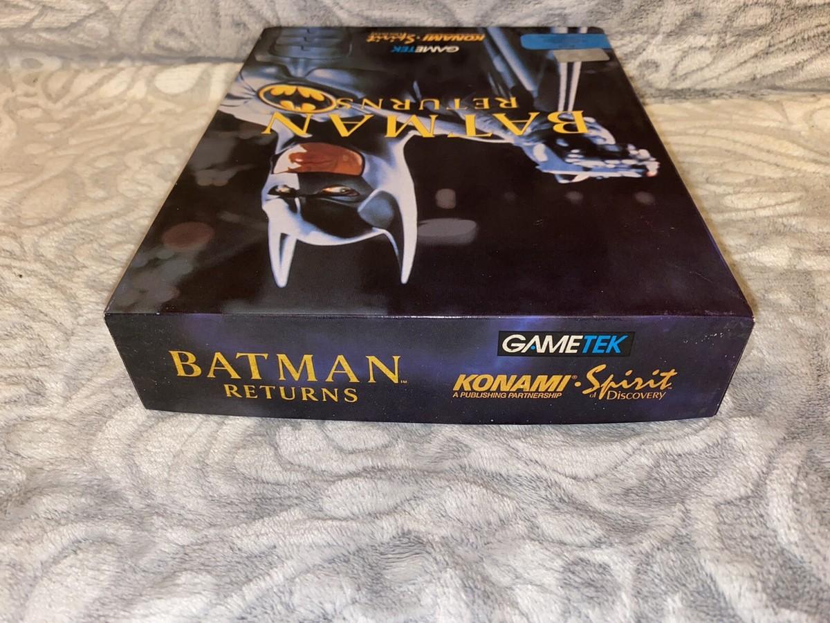 BATMAN RETURNS IBM PC - GAMETEK BATMAN RETURNS IBM PC - GAMETEK