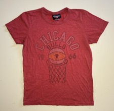 Women’s M Chicago Bulls Basketball Windy City Tee T Shirt 50/50 VTG Made In USA
