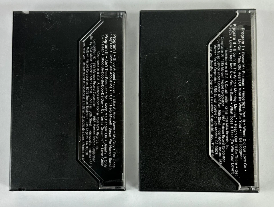 The Good Feeling Music of the Big Chill Generation Vol 1 & 2 Cassette Tapes - Image 3 of 4