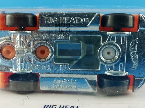 2019 Mattel Hot Wheels TRACK STARS HW METRO 7/10 RIG HEAT #168/250 - Picture 3 of 3