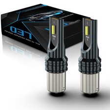 1156/BA15S/7506 LED Backup Reverse Light Bulbs 6000K Super Bright White Canbus