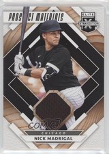 2020 Panini Elite Extra Edition Prospect Materials Black Nick Madrigal 0q1p