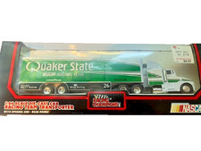  26 Brett Bodine Racing Champ. 1:64 Scale Diecast Quaker State Transporter Truck
