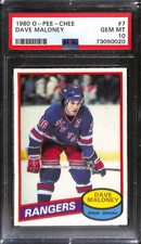 1980 O-Pee-Chee #7 Dave Maloney PSA 10 GEM-MT 73050020 
