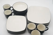 Noritake Colorwave Graphite Cereal Bowl, Square Dinner/Salad Plate, Mug *SELECT*
