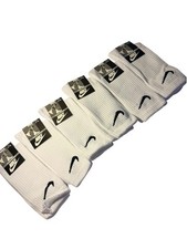 Calcetines Nike de algodón blanco para hombre 6 pares, EU 41-45, talla 7-10,5 del Reino Unido