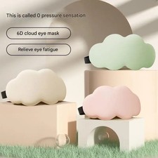 3D Sleep Mask with Adjustable Strap Soft Memory Deep Contoured Foam Block Out Li