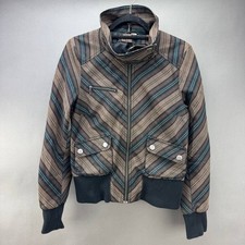 Divided by H M Womens Brown Full Zip Jacket Size 8