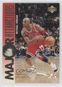 1995-96 Upper Deck Electric Court Michael Jordan David Hanson #337 Rookie RC HOF