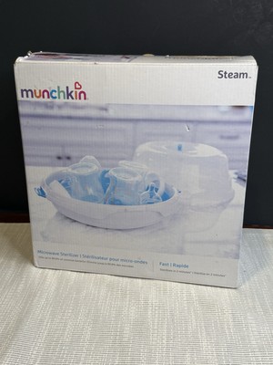 Munchkin Microwave Steam Guard Bottle Sterilizer New In Box Baby