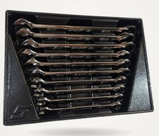 Snap-on 10pc Metric Combination Wrench Set Oxrm 10-19mm Ratcheting Usa Snap On