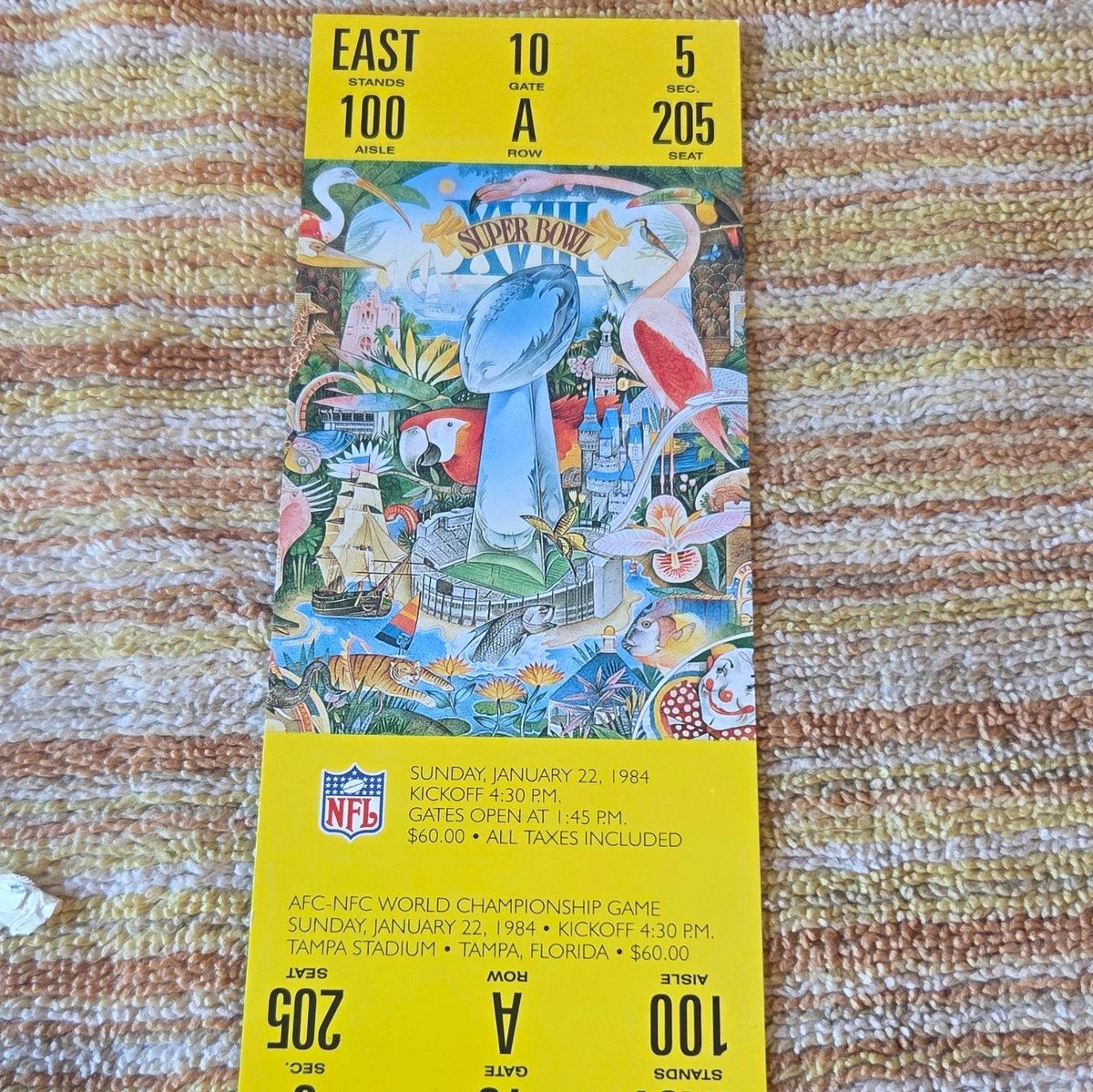 Super Bowl In Vintage Sports Ticket Stubs for sale | eBay