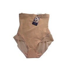 Honeylove SuperPower Brief Women Medium Rose Tan NWT High Waisted Shaping