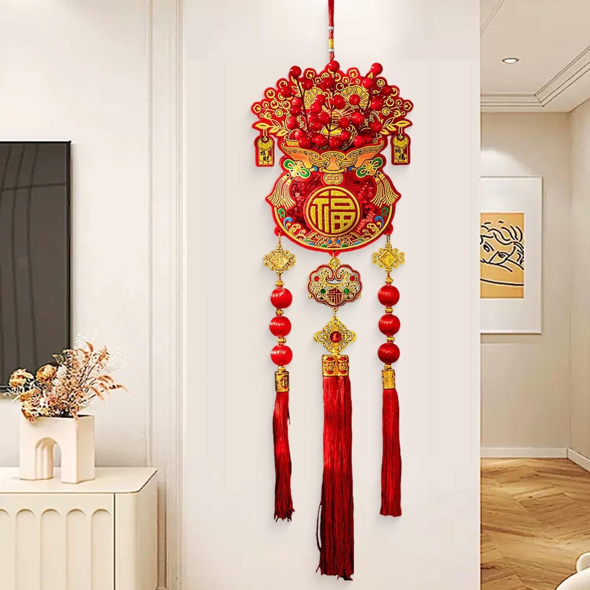 Chinese New Year Hanging Decoration 2026 for Office Living Room