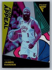 2022-23 Panini Flux #6 James Harden Flux Appeal Silver