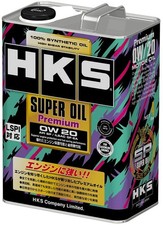 HKS Super Synthetic Oil Premium API SP/ILSAC GF-6A 0W20 4L Universal 52001-AK148 56.65 per gallon