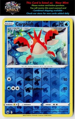 SWSH: Crown Zenith #033/159 Corphish (Reverse Holo)