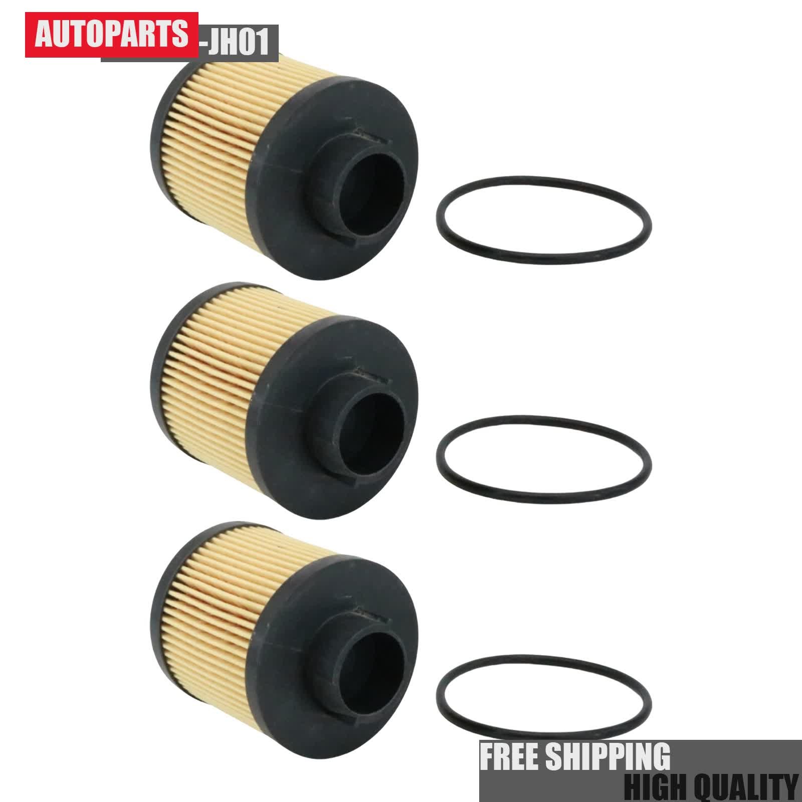 3 Pc Set Oil Filters fits 2004 2005 2006-2008 Lamborghini Gallardo 07L115561C